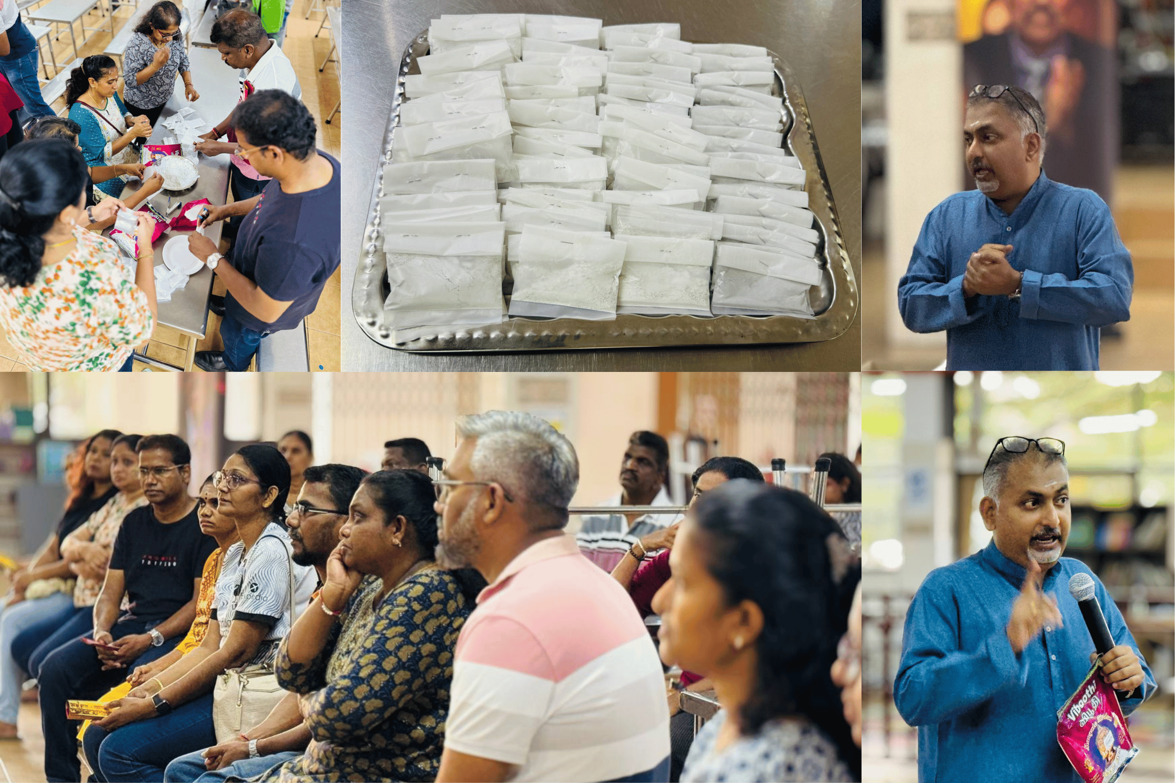 SMC Shah Alam: Vibhuthi Seva, 31st Kalvi Yathirai Preparations